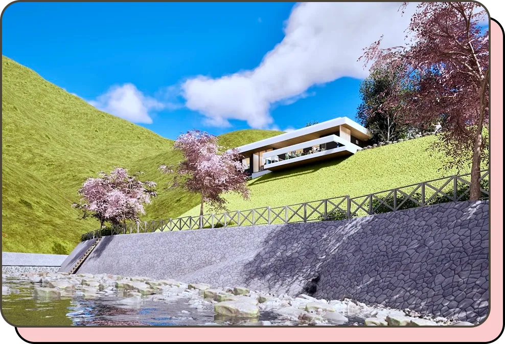 宿泊棟イメージ