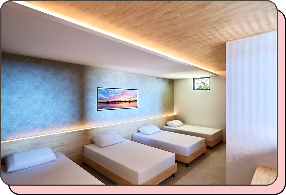 宿泊棟イメージ